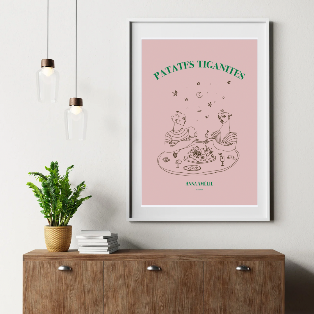 “PATATES TIGANITES” - POSTER
