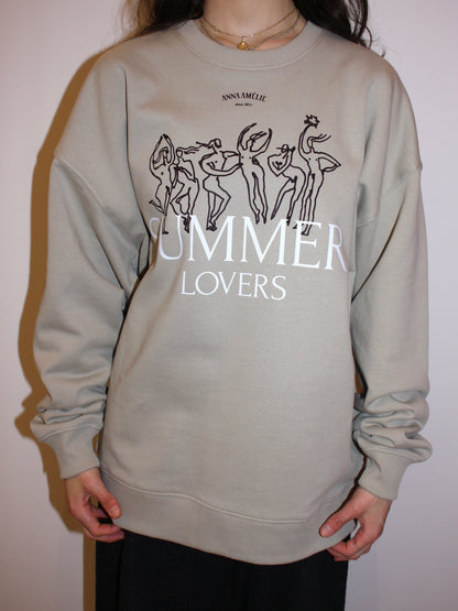 “SUMMER LOVERS” SWEATER | TAUPE BEIGE
