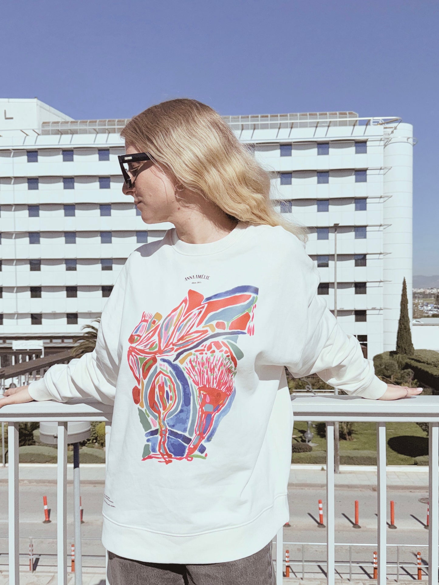 “ARCADIA” SWEATER | CREME