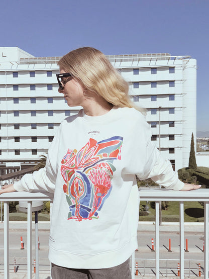 “ARCADIA” SWEATER | CREME