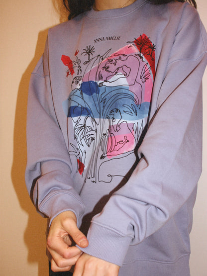 “EDEN” SWEATER | LILAC