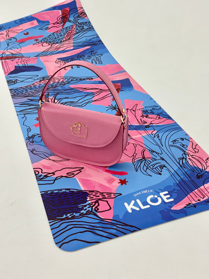 AUDREY BAG - CANDY PINK SAFFIANO LEATHER