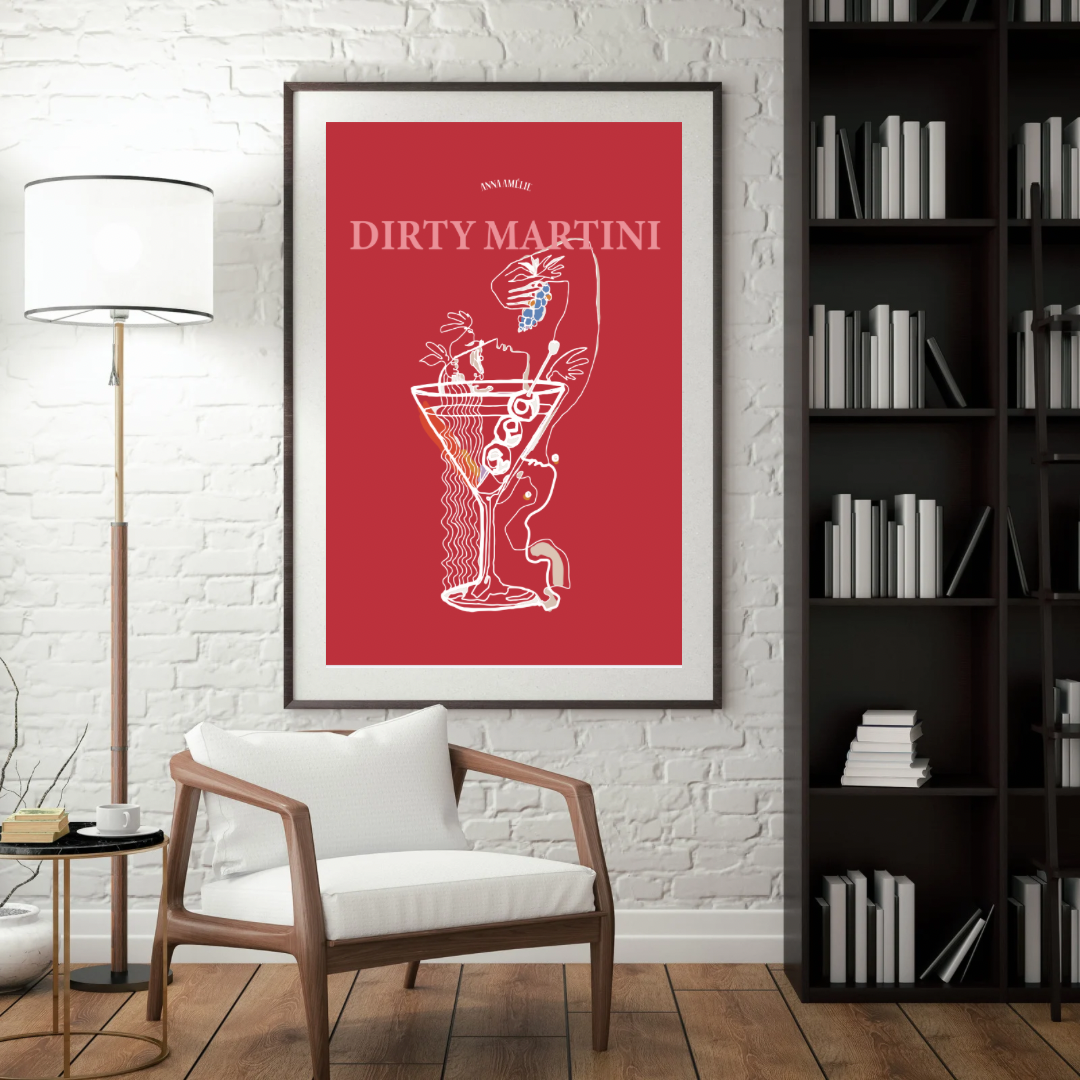“DIRTY MARTINI” - POSTER