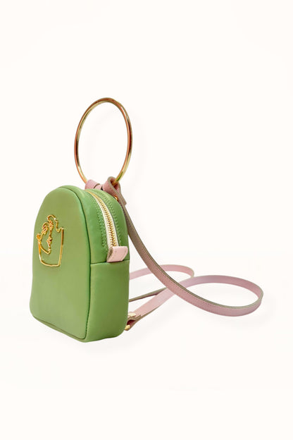 DORA BABY BACKPACK -  PISTACHIO GREEN | COLOR BLOCK