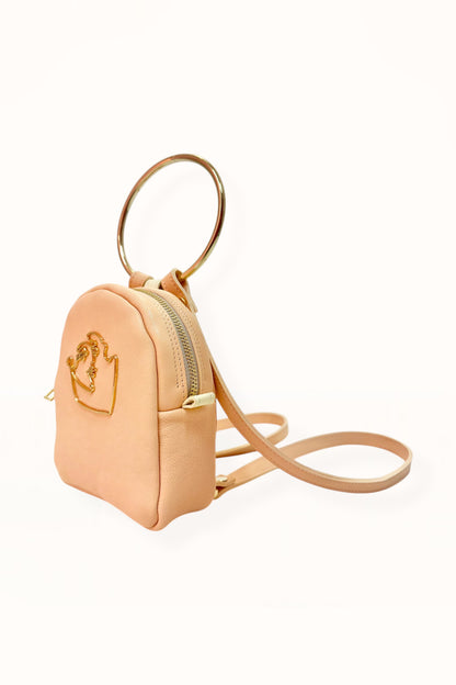 DORA BABY BACKPACK - PEACHY NUDE | COLOR BLOCK