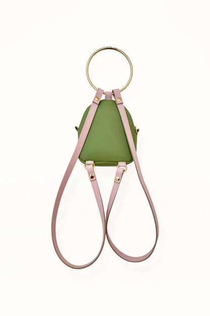 DORA BABY BACKPACK -  PISTACHIO GREEN | COLOR BLOCK