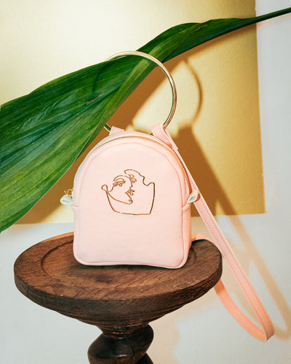 DORA BABY BACKPACK - PEACHY NUDE | COLOR BLOCK