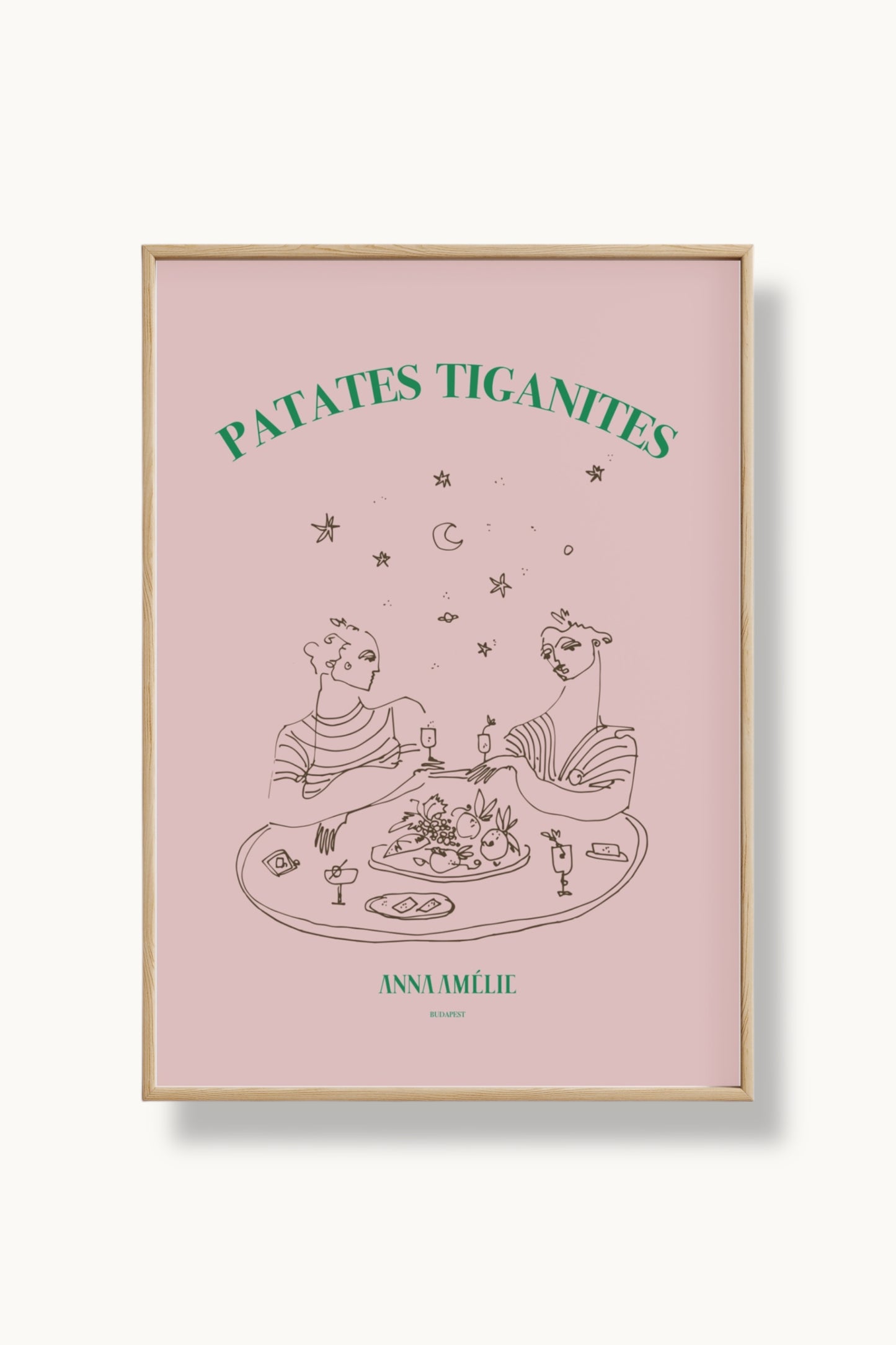 “PATATES TIGANITES” - POSTER