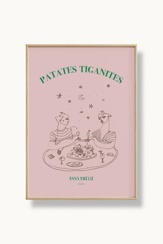 “PATATES TIGANITES” - POSTER