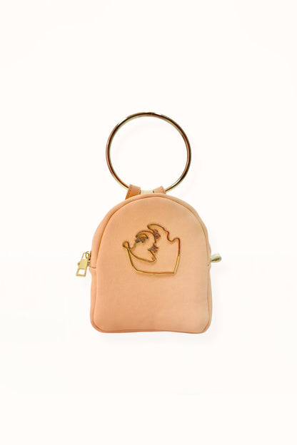 DORA BABY BACKPACK - PEACHY NUDE | COLOR BLOCK